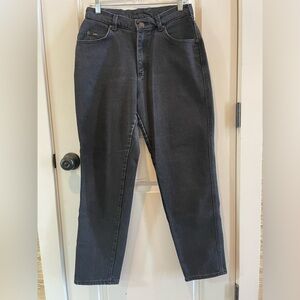 Lee Womens Black Denim sz 12